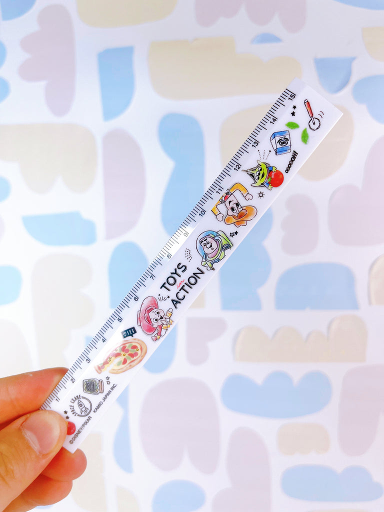 ไม้บรรทัดแข็ง 15cm Disney