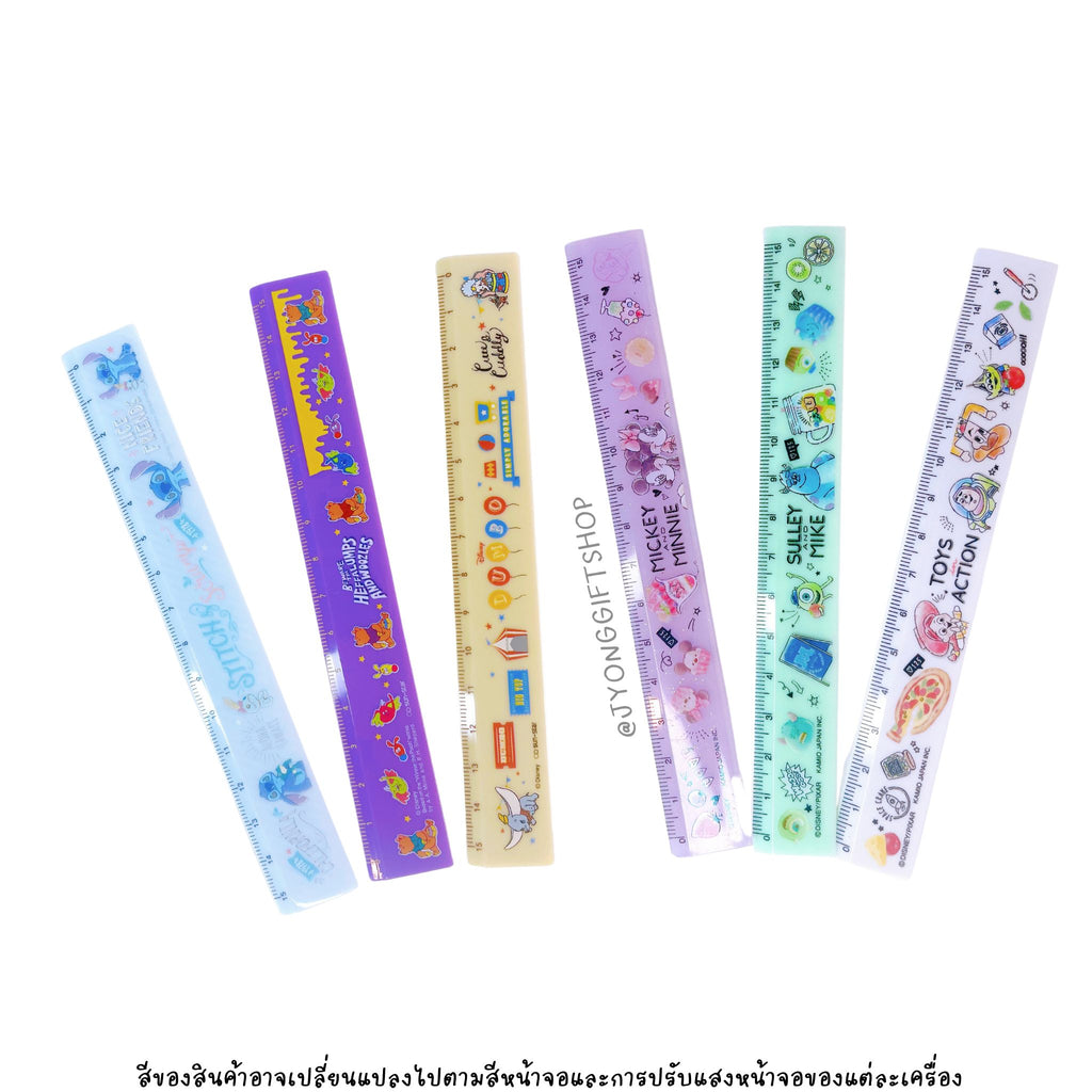 ไม้บรรทัดแข็ง 15cm Disney