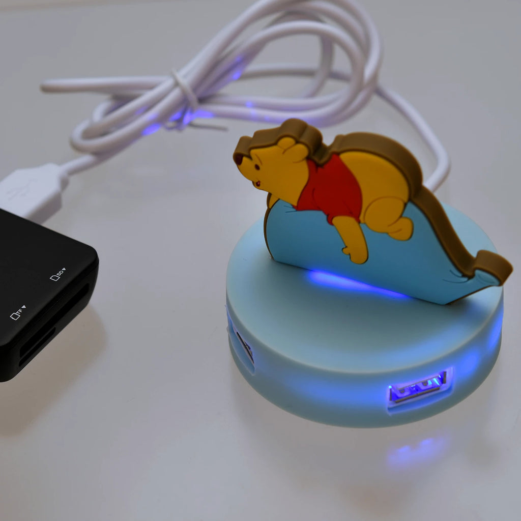 Hub เพิ่มช่อง USB ลาย Winnie the Pooh