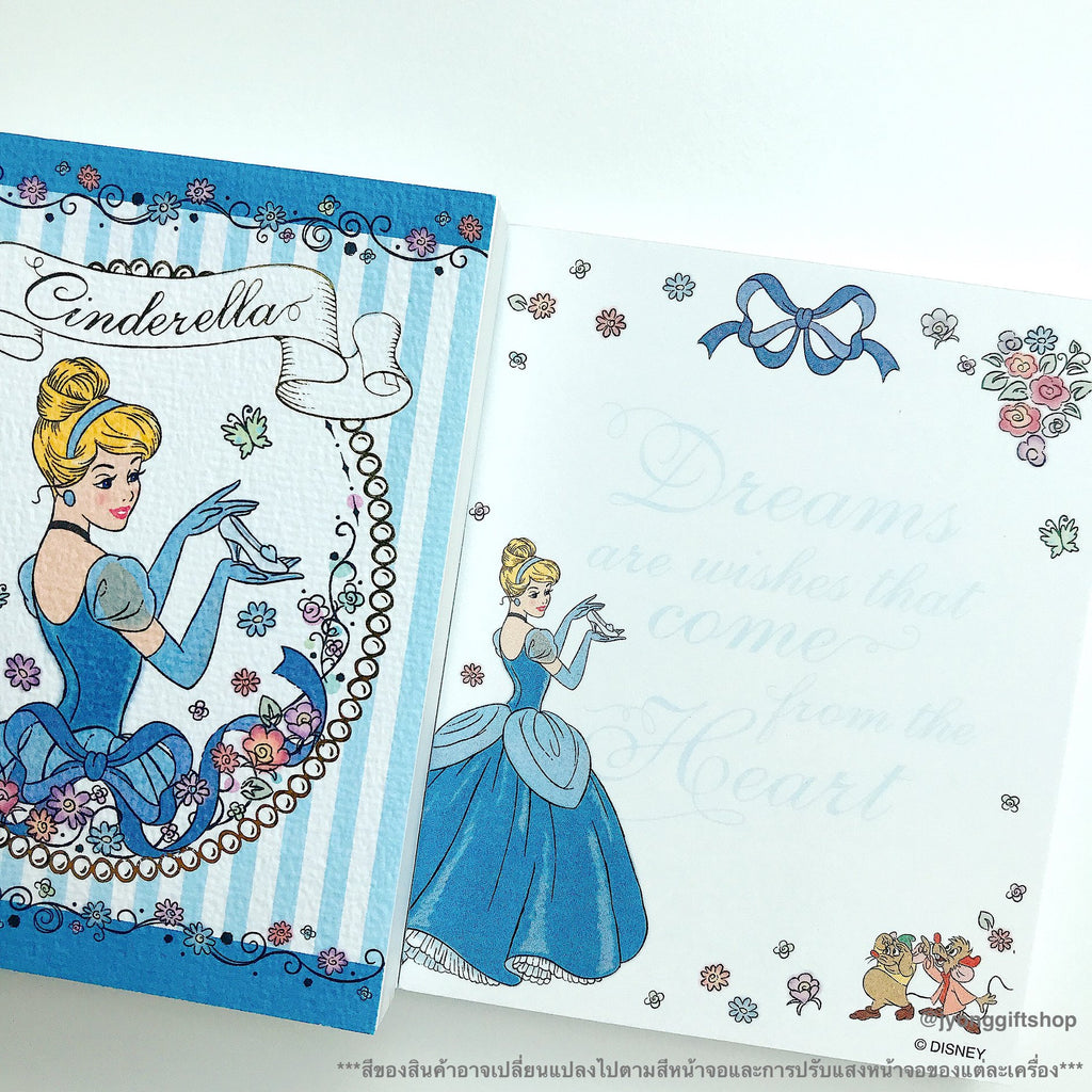 กระดาษโน๊ตสันกาว Disney Princess จาก Tokyo Disney