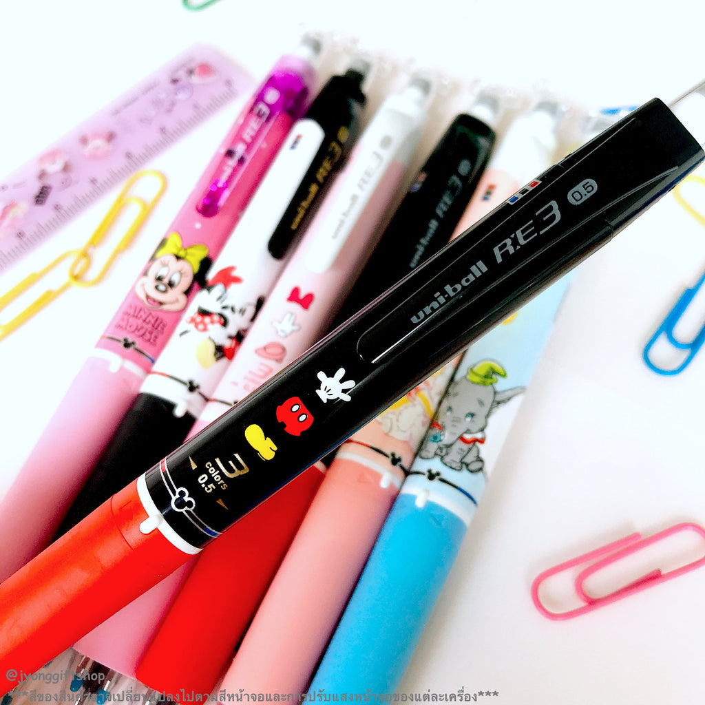 ปากกาลบได้ Uni Ball R:E3 0.5mm.