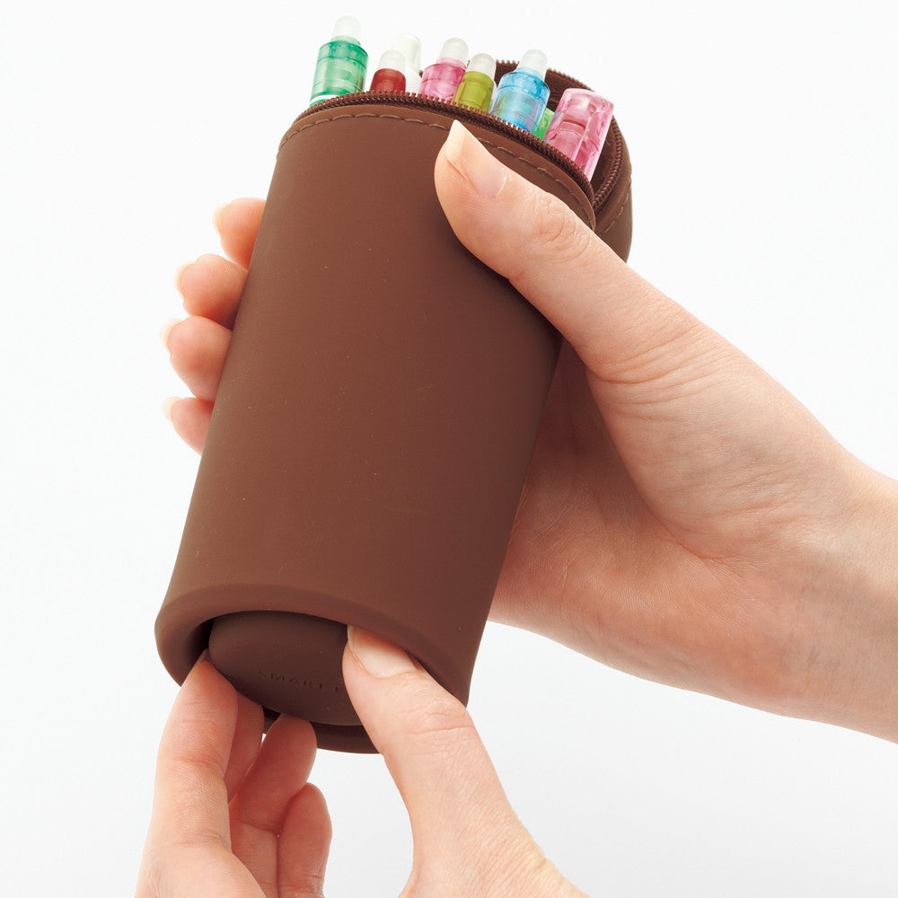 กล่องดินสอซิลิโคนสัตว์ตั้งได้ - SMART PuniLabo Stand Pencil Case