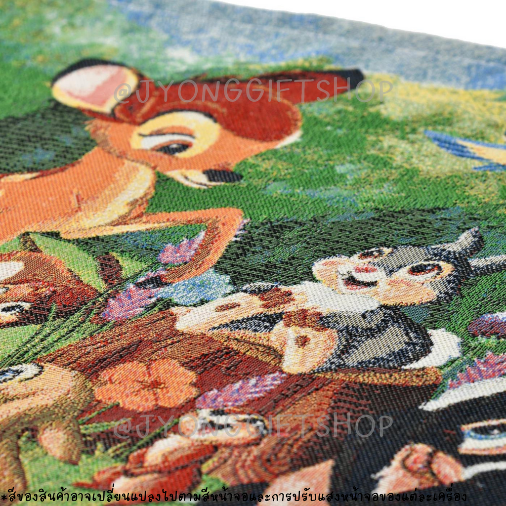 ผ้ารองจานลายปัก Bambi